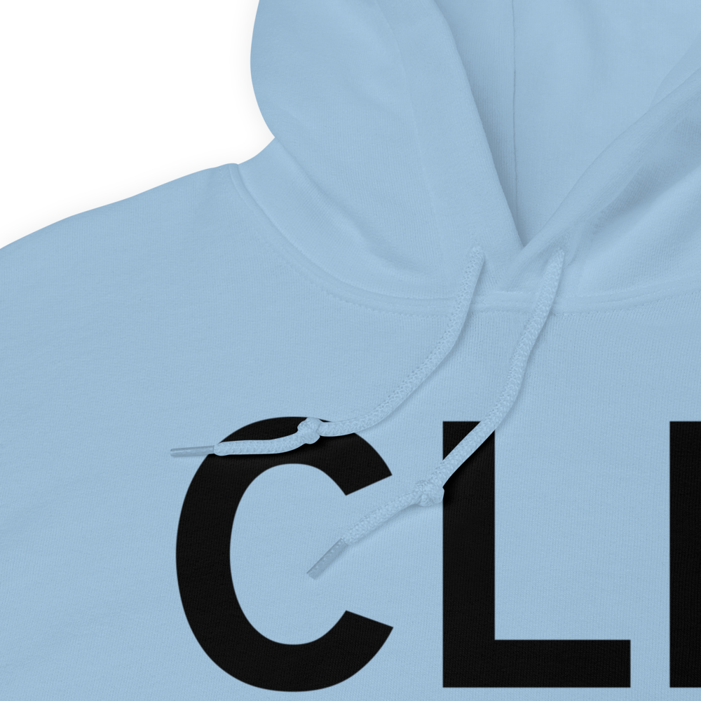 Clear (CLF) Airport Hoodie Sweatshirt 