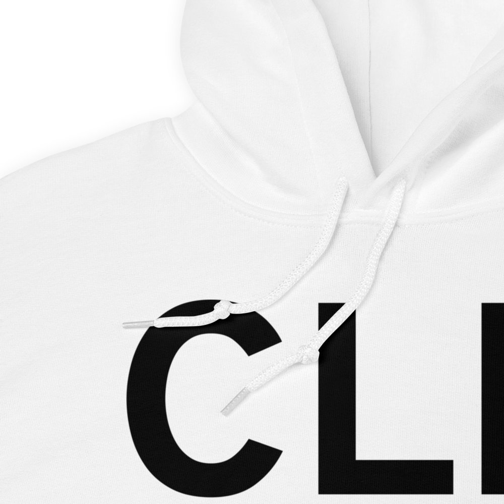 Clear (CLF) Airport Hoodie Sweatshirt 