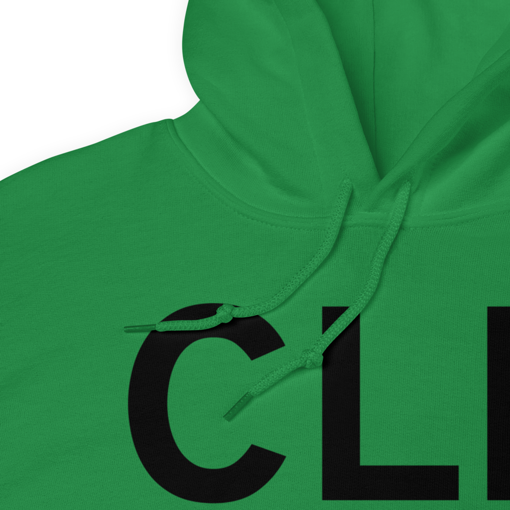 Clear (CLF) Airport Hoodie Sweatshirt 