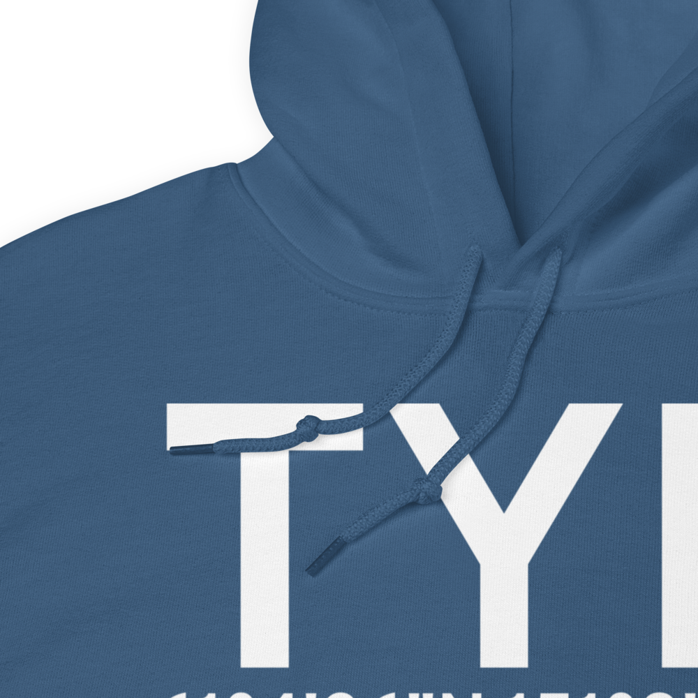 Tyonek (TYE) Airport Hoodie Sweatshirt 
