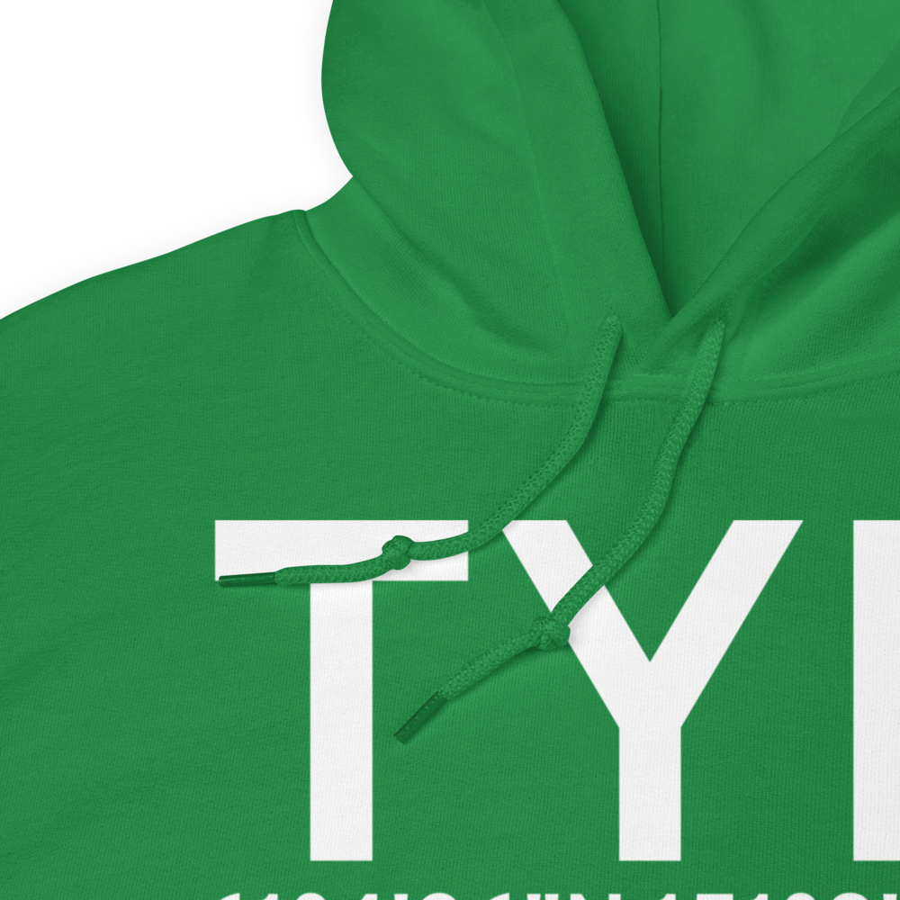 Tyonek (TYE) Airport Hoodie Sweatshirt 