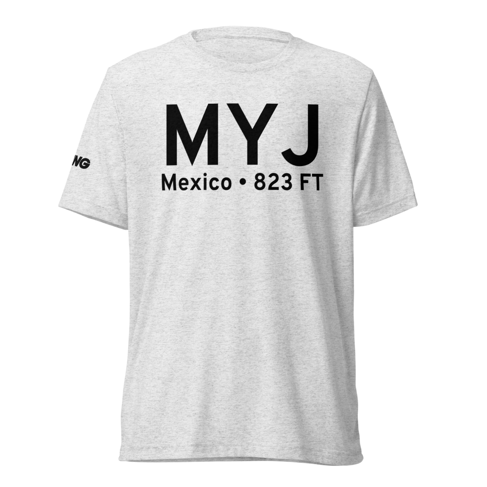 Mexico (KMYJ) Airport Tri-blend T-Shirt 