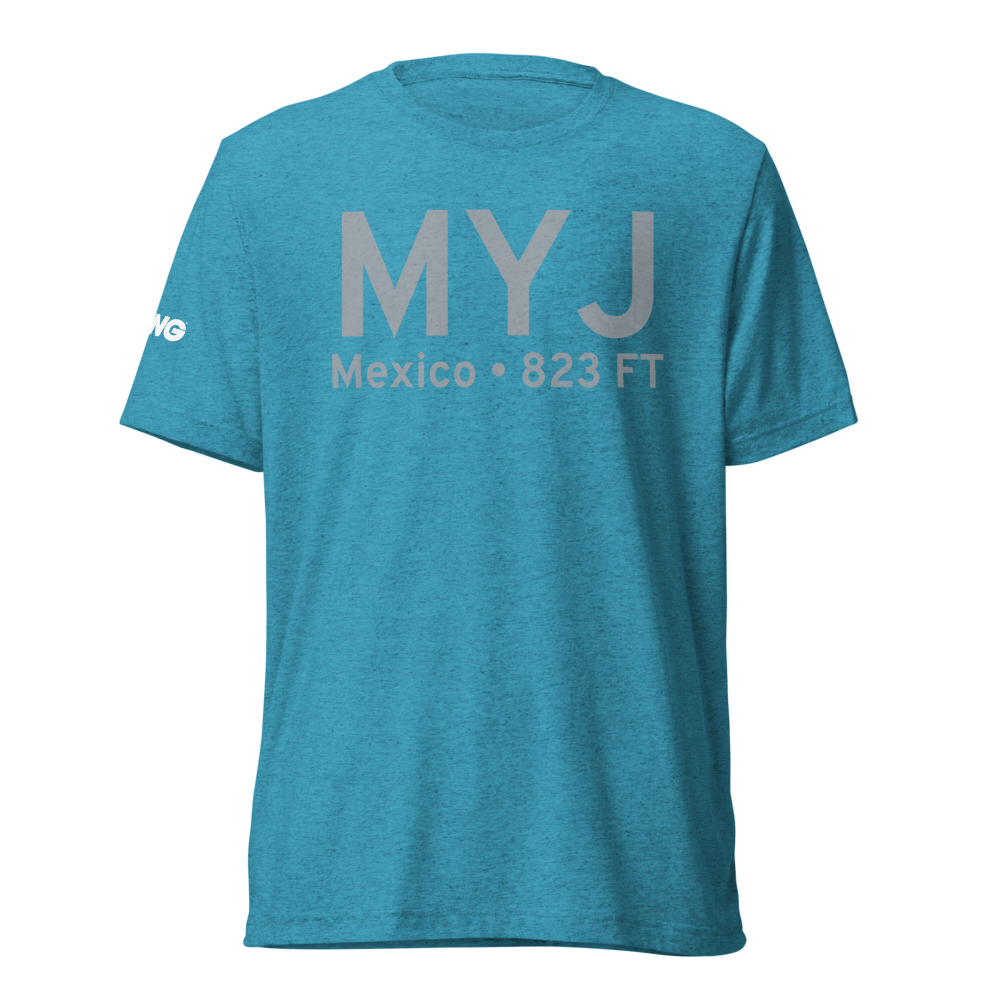 Mexico (KMYJ) Airport Tri-blend T-Shirt 
