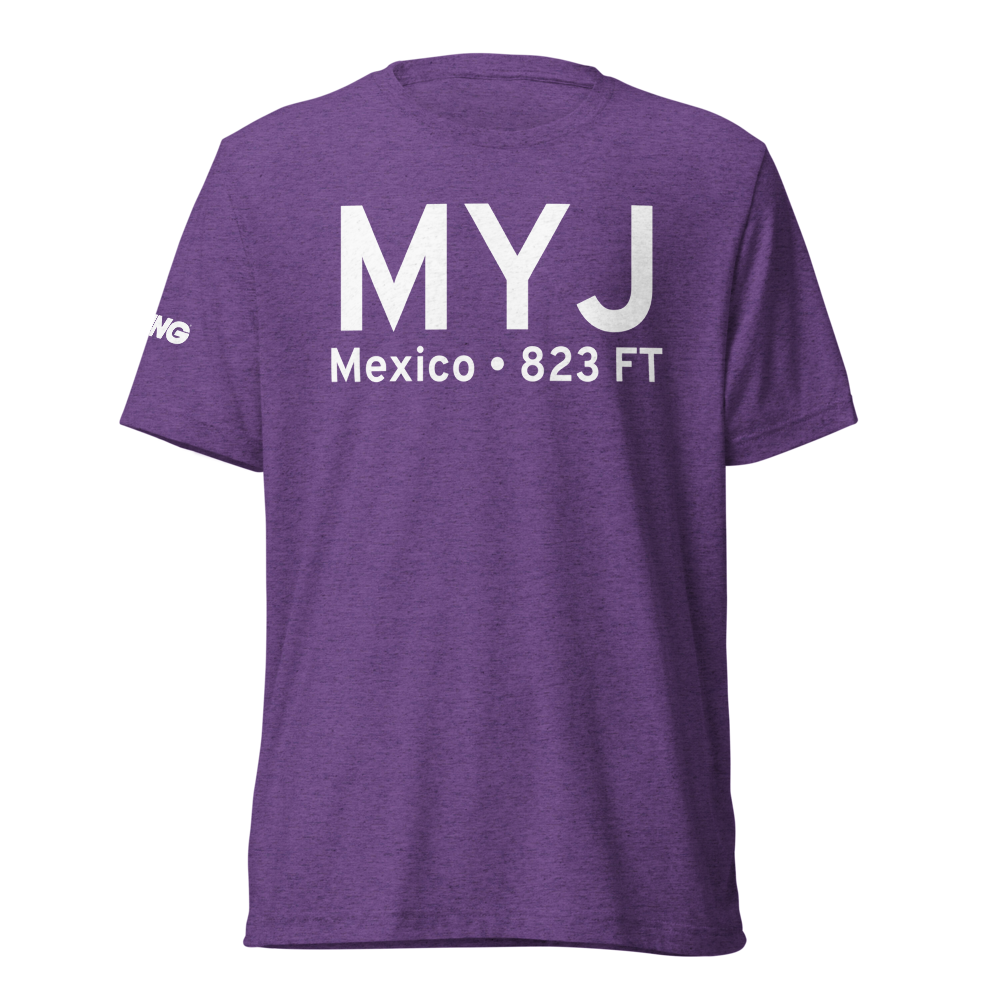 Mexico (KMYJ) Airport Tri-blend T-Shirt 