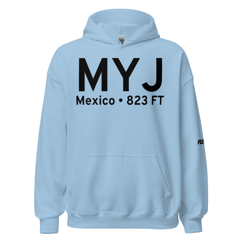 Mexico (KMYJ) Airport Hoodie Sweatshirt 