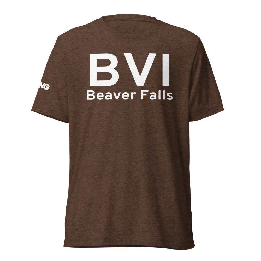 Beaver Falls (KBVI) Airport Tri-blend T-Shirt 