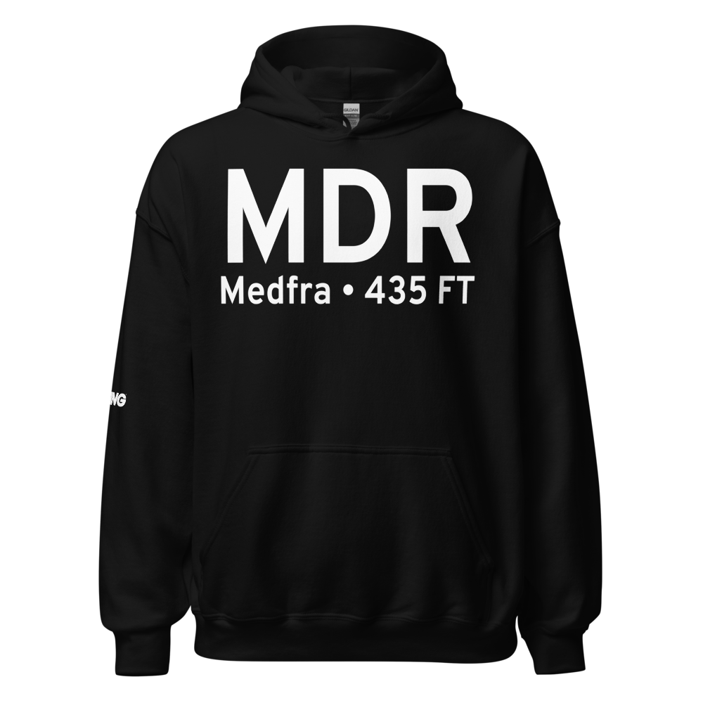 Medfra (MDR) Airport Hoodie Sweatshirt 