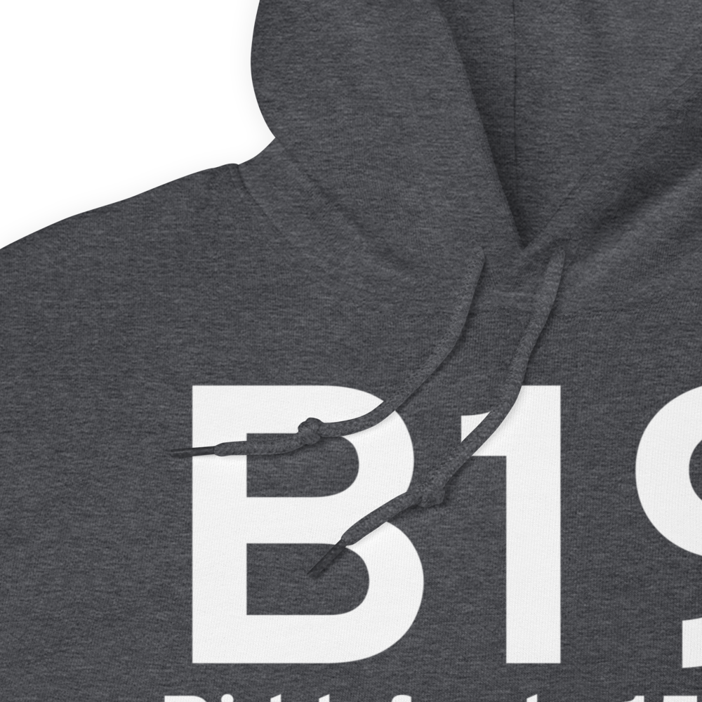 Biddeford (KB19) Airport Hoodie Sweatshirt 