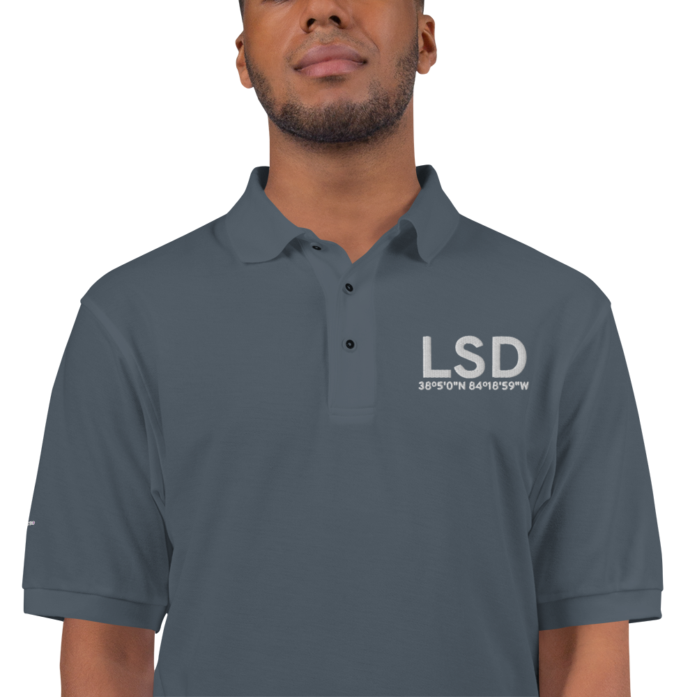 Lexington (LSD) Airport Port Authority Embroidered Polo Shirt 