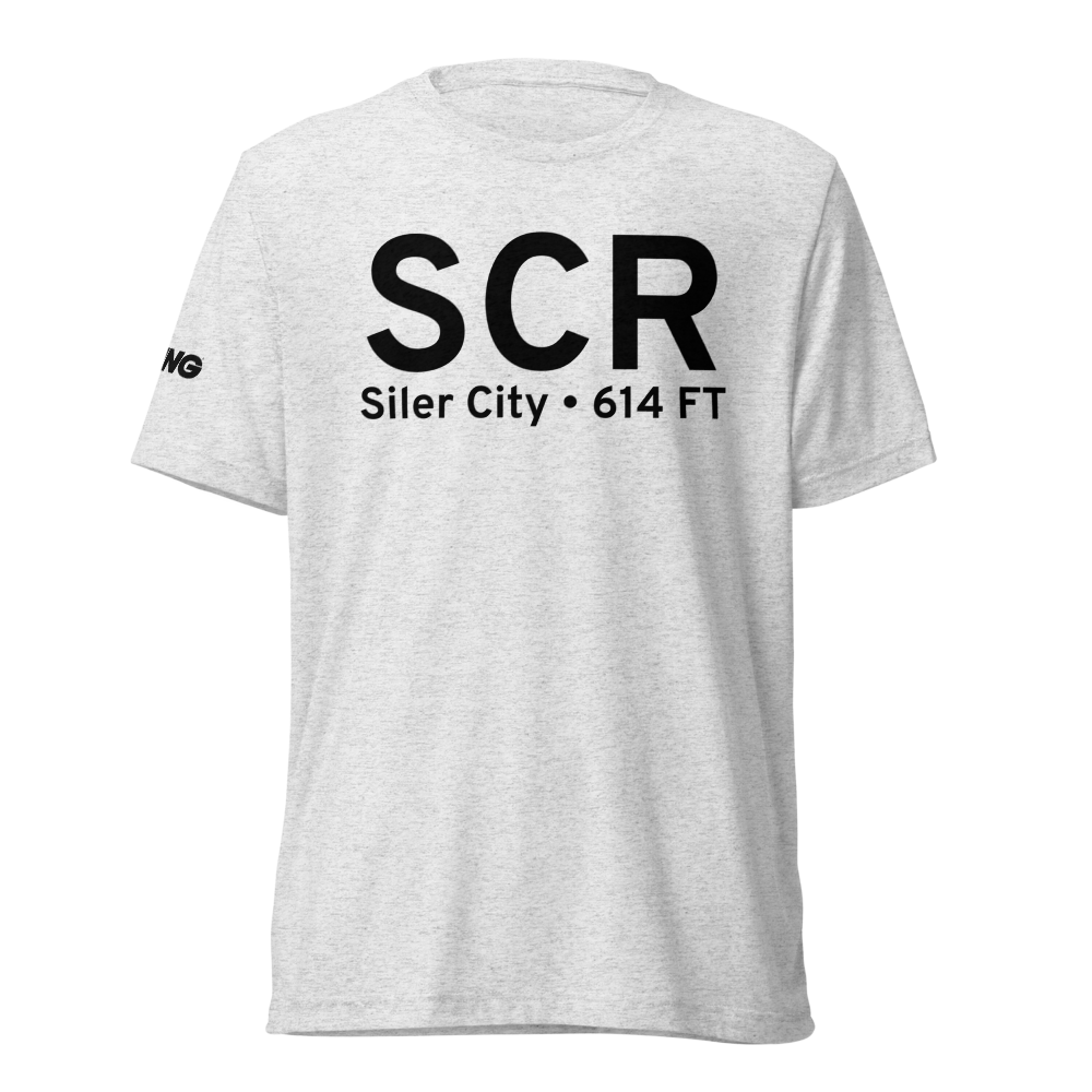 Siler City (K5W8) Airport Tri-blend T-Shirt 