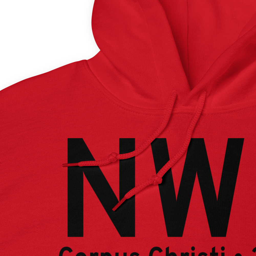 Corpus Christi (KNWL) Airport Hoodie Sweatshirt 