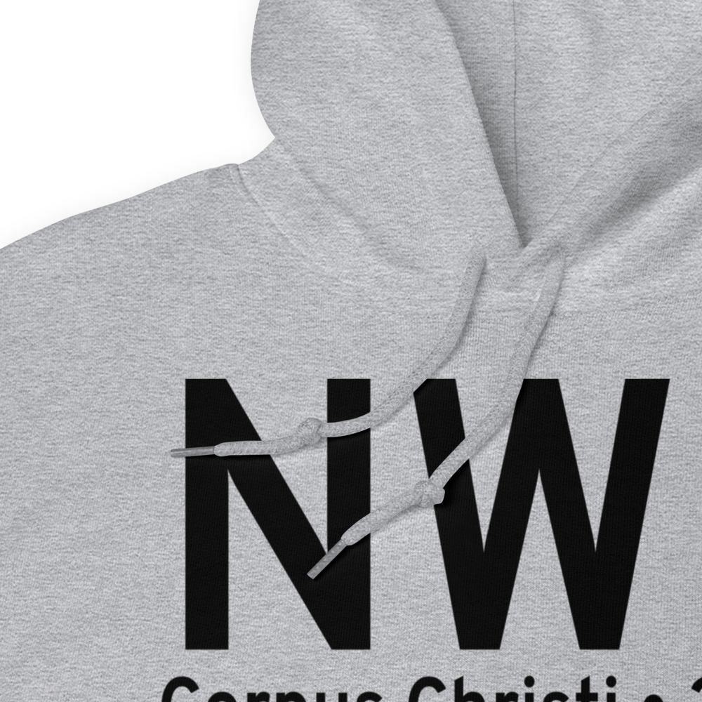 Corpus Christi (KNWL) Airport Hoodie Sweatshirt 