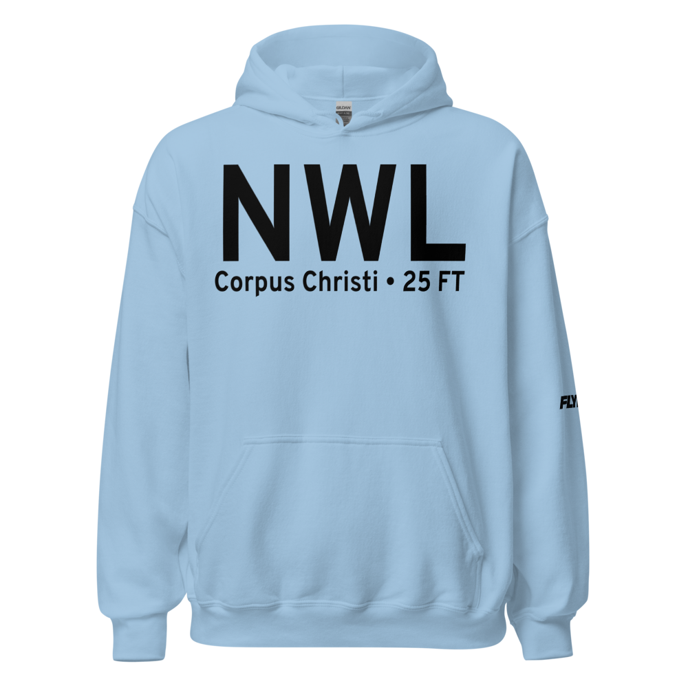 Corpus Christi (KNWL) Airport Hoodie Sweatshirt 