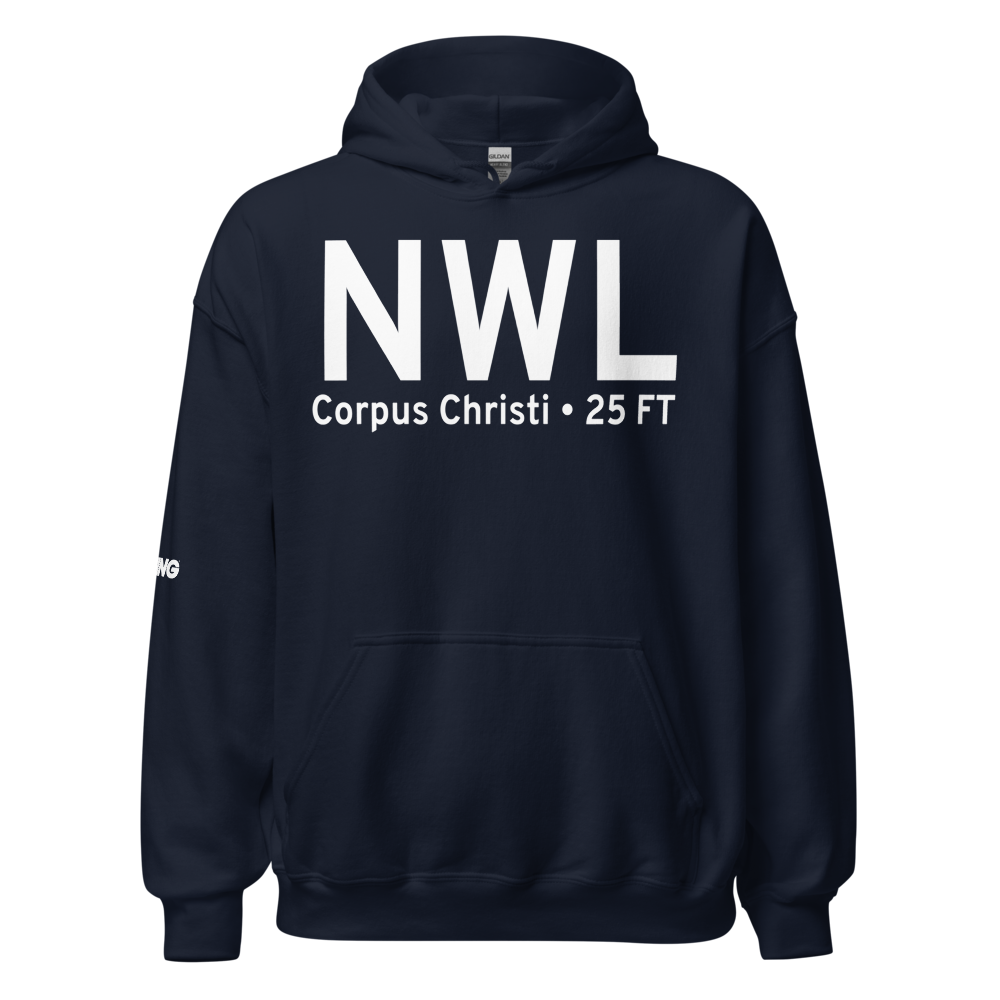 Corpus Christi (KNWL) Airport Hoodie Sweatshirt 