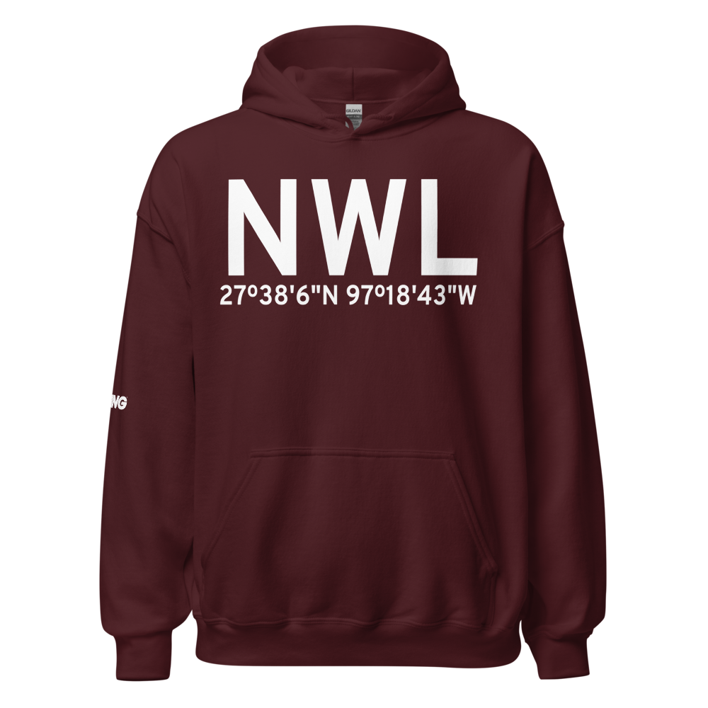 Corpus Christi (KNWL) Airport Hoodie Sweatshirt 