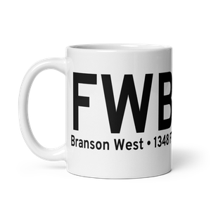 Branson West (FWB) Airport Mug