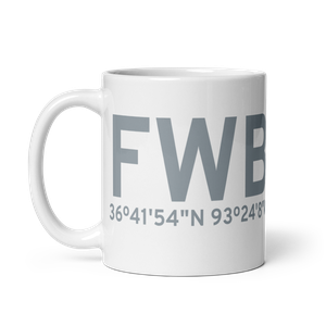 Branson West (FWB) Airport Mug