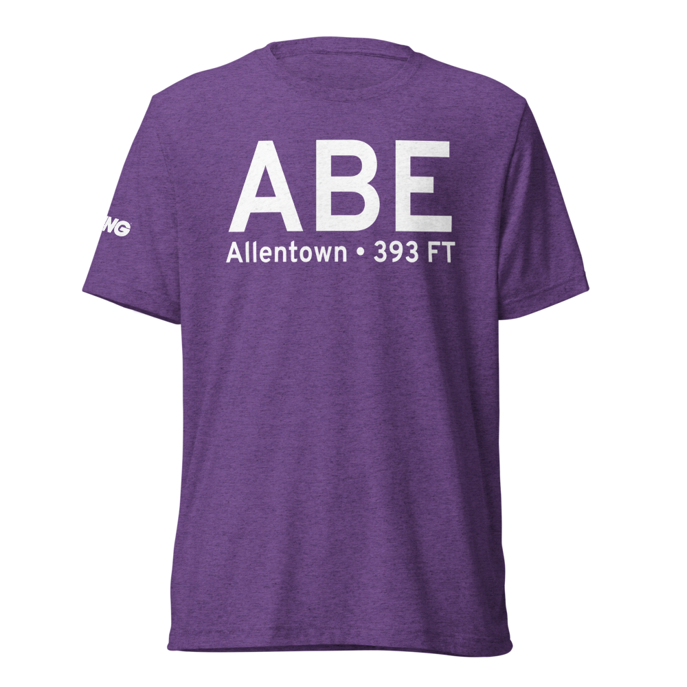 Allentown (KABE) Airport Tri-blend T-Shirt 