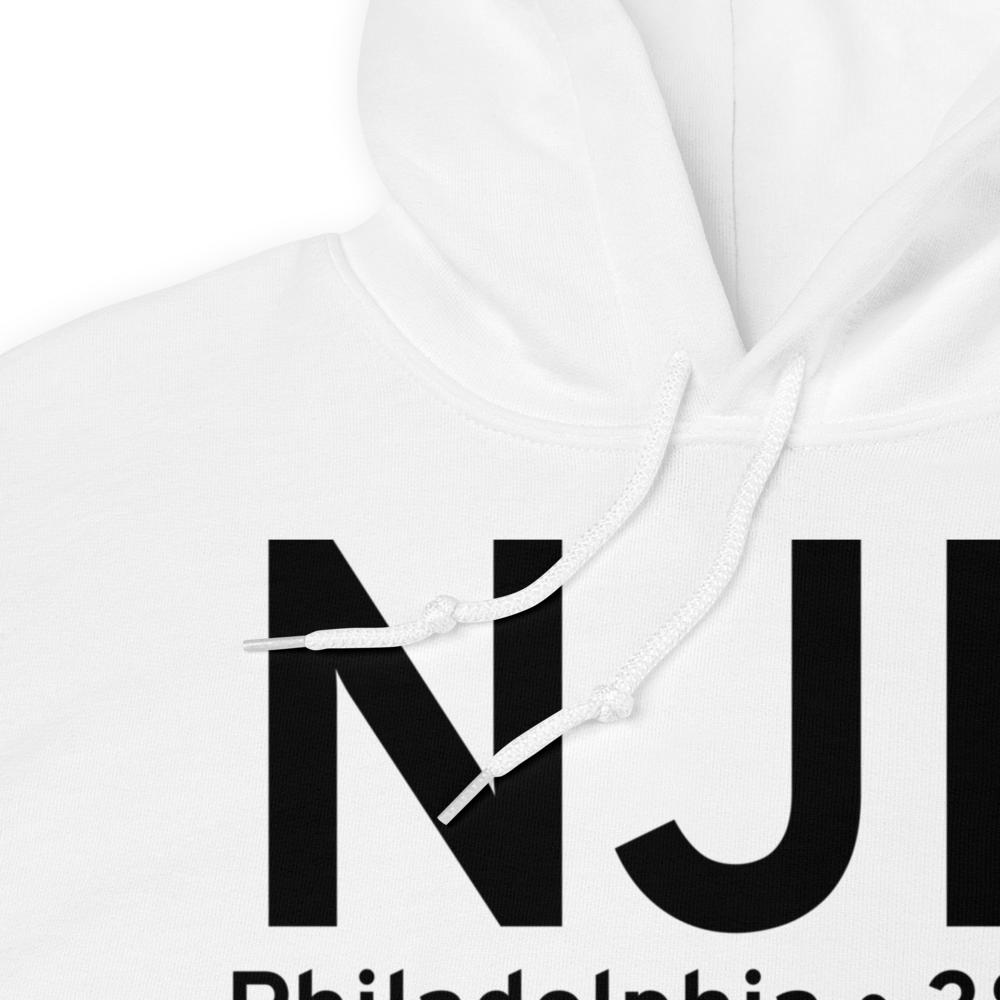 Philadelphia (KNJP) Airport Hoodie Sweatshirt 