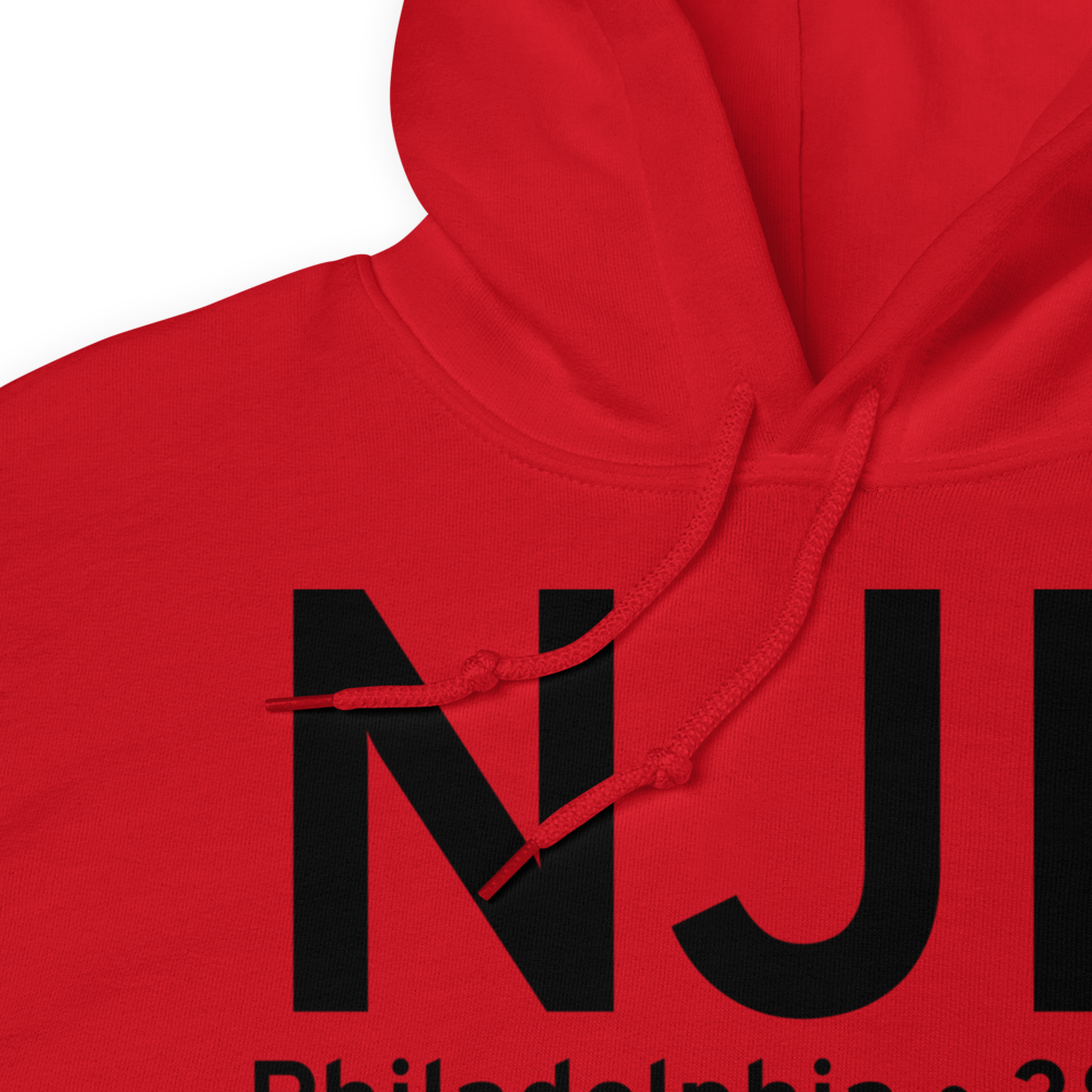 Philadelphia (KNJP) Airport Hoodie Sweatshirt 