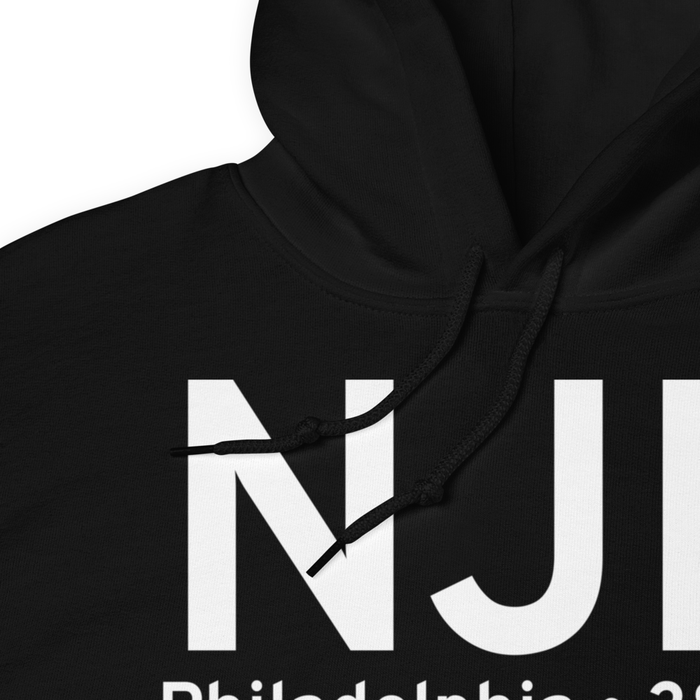 Philadelphia (KNJP) Airport Hoodie Sweatshirt 