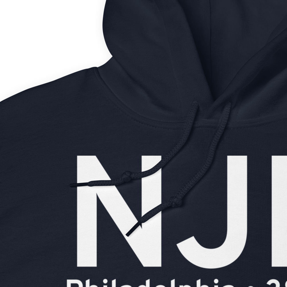 Philadelphia (KNJP) Airport Hoodie Sweatshirt 
