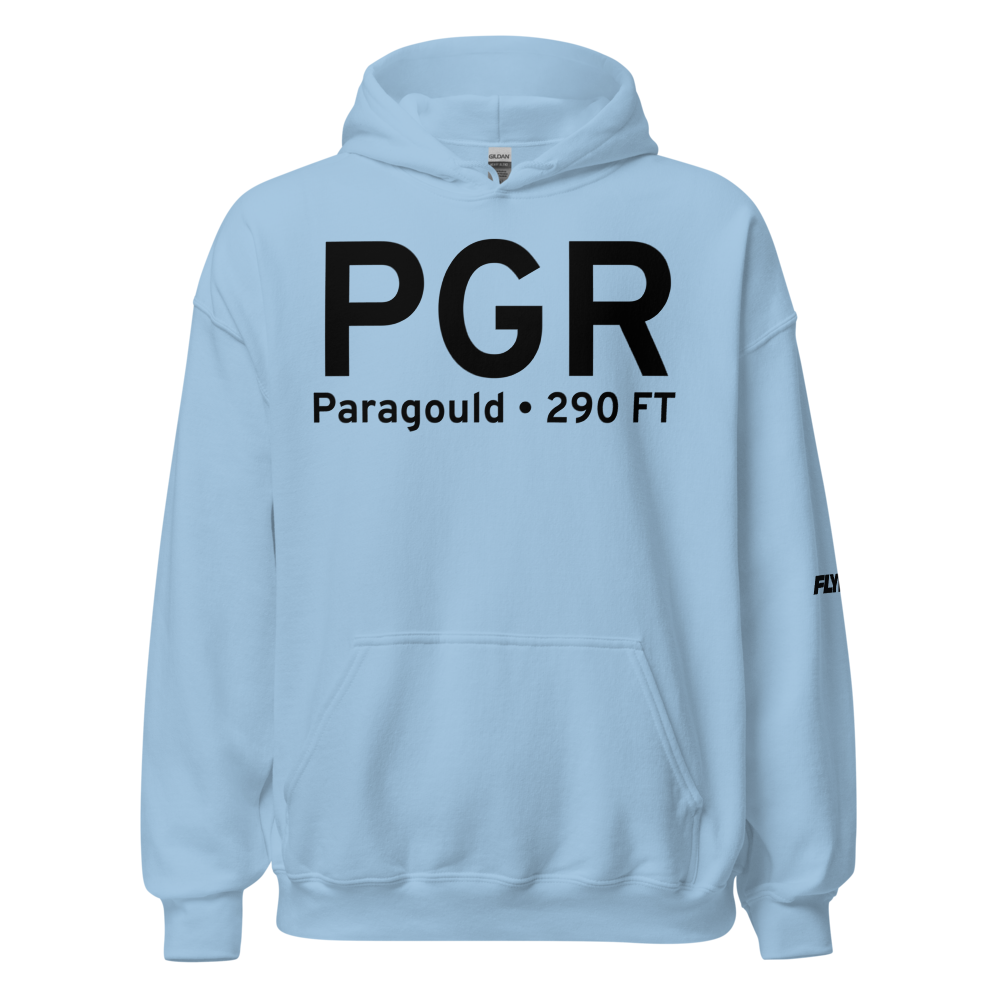Paragould (KPGR) Airport Hoodie Sweatshirt 
