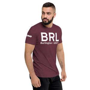 Burlington (KBRL) Airport Tri-blend T-Shirt