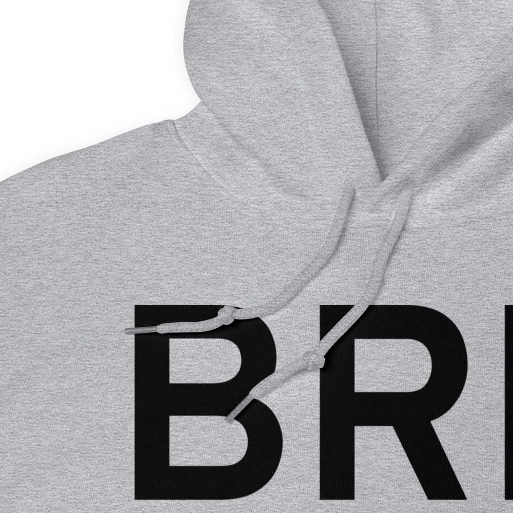 Burlington (KBRL) Airport Hoodie Sweatshirt 