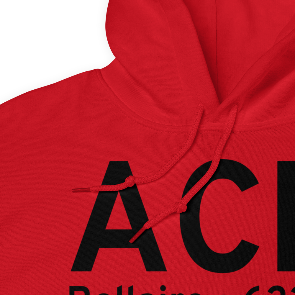 Bellaire (KACB) Airport Hoodie Sweatshirt 