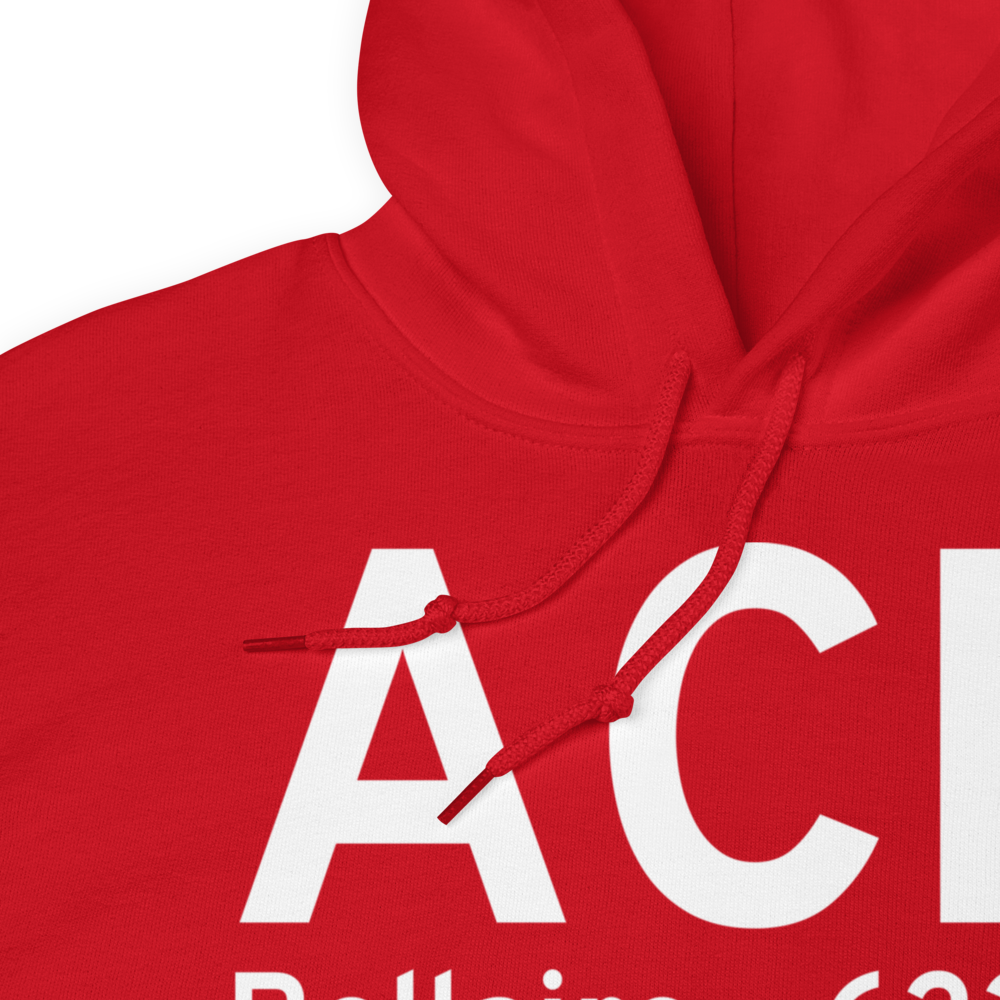 Bellaire (KACB) Airport Hoodie Sweatshirt 