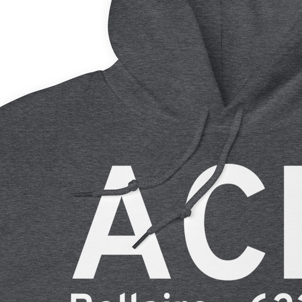 Bellaire (KACB) Airport Hoodie Sweatshirt 