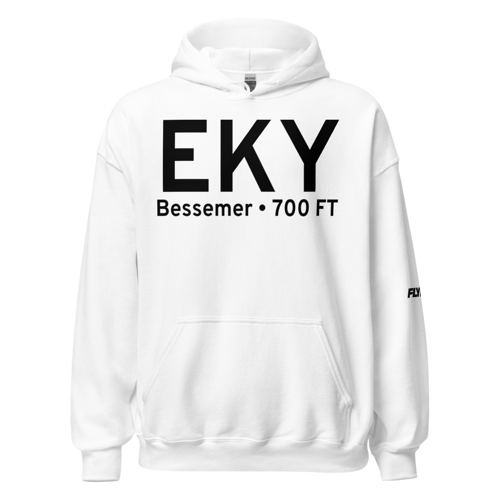 Bessemer (KEKY) Airport Hoodie Sweatshirt 