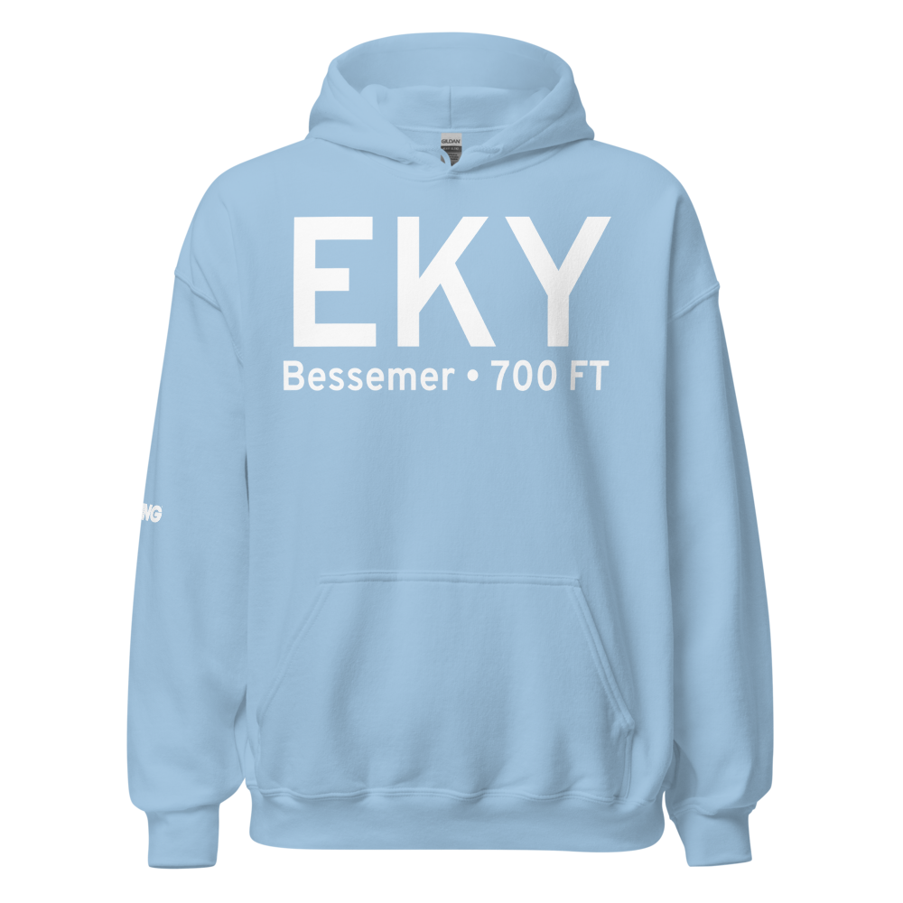 Bessemer (KEKY) Airport Hoodie Sweatshirt 