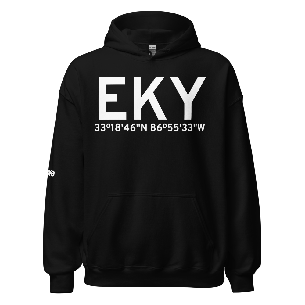 Bessemer (KEKY) Airport Hoodie Sweatshirt 
