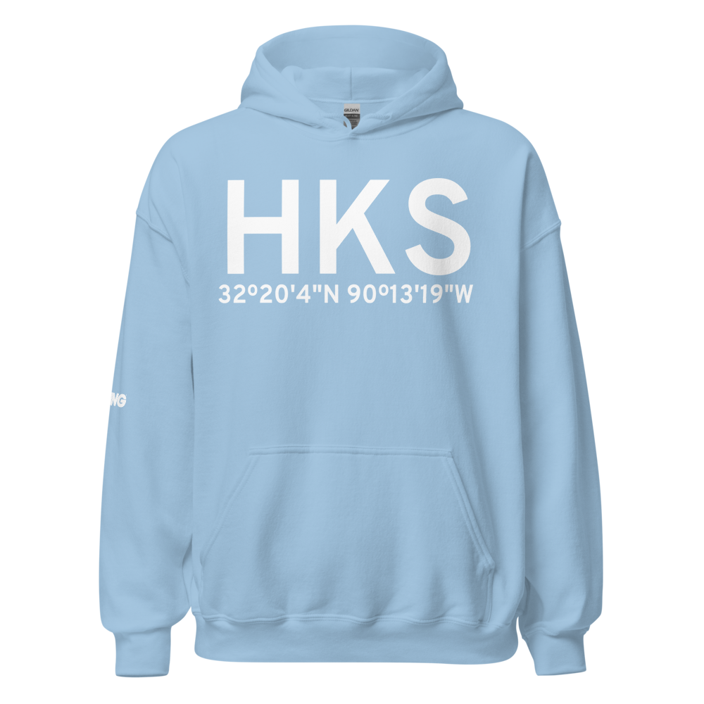 Jackson (KHKS) Airport Hoodie Sweatshirt 