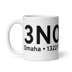 Omaha (3NO) Airport Mug