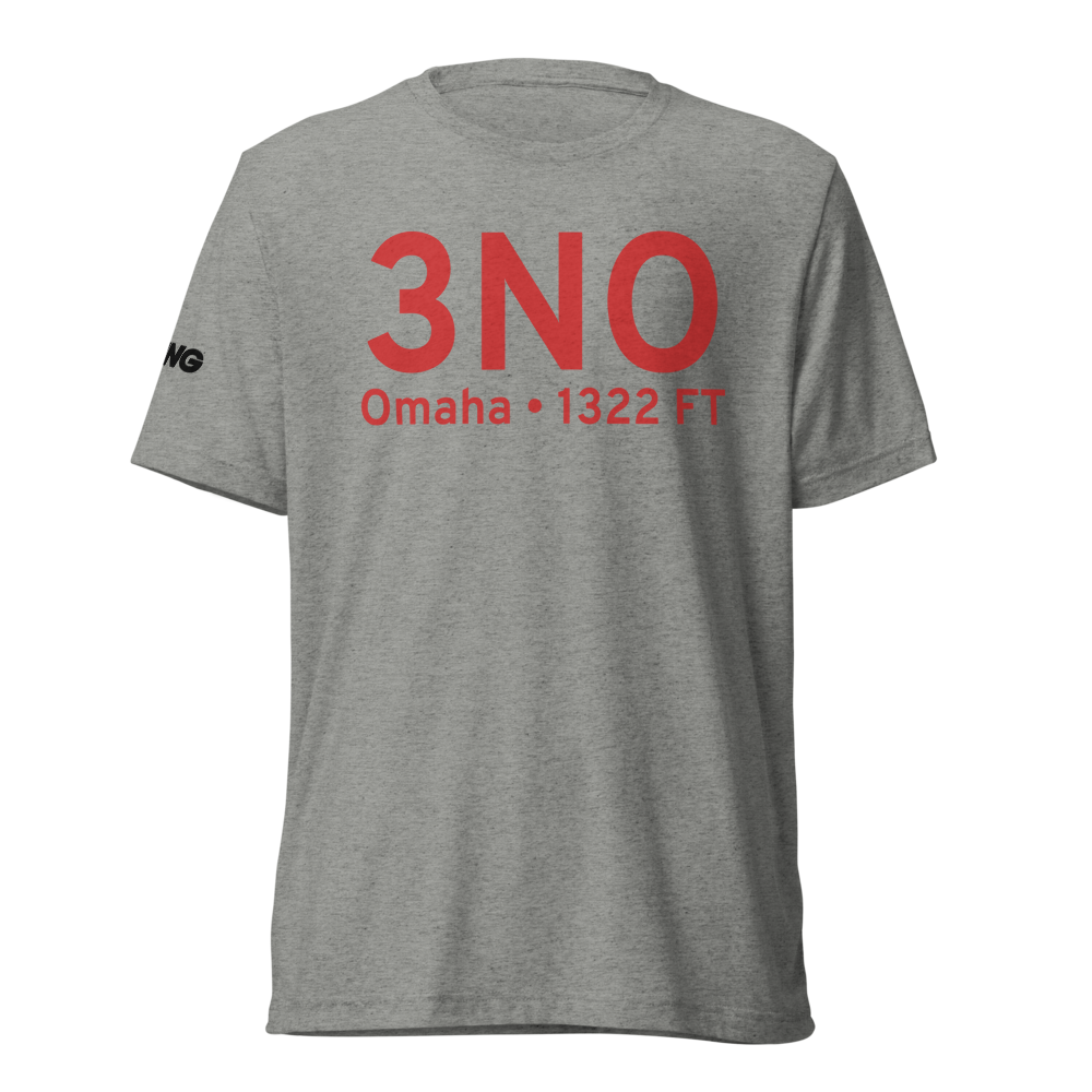 Omaha (3NO) Airport Tri-blend T-Shirt 