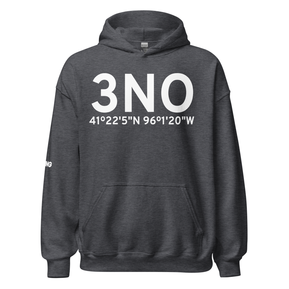 Omaha (3NO) Airport Hoodie Sweatshirt 
