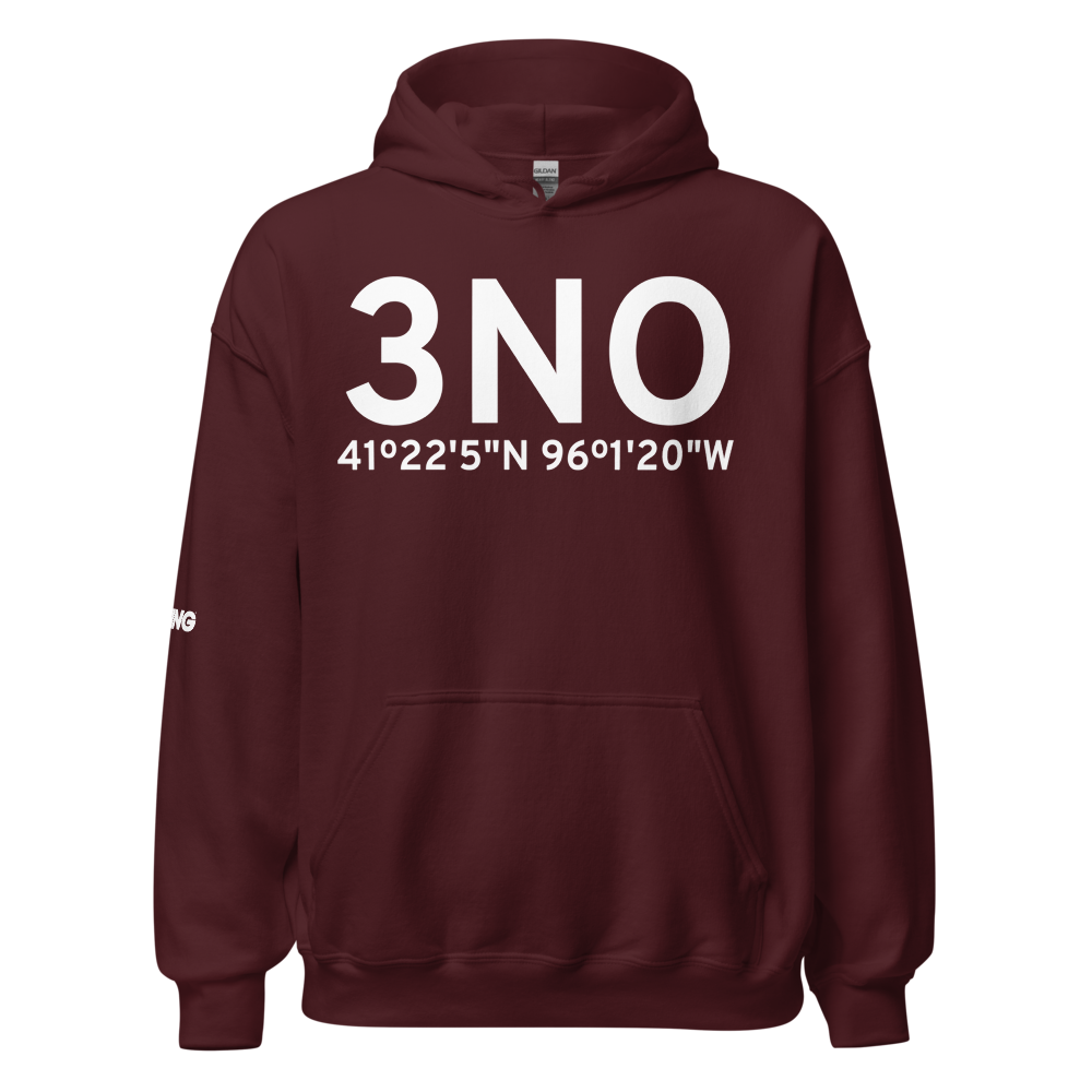 Omaha (3NO) Airport Hoodie Sweatshirt 