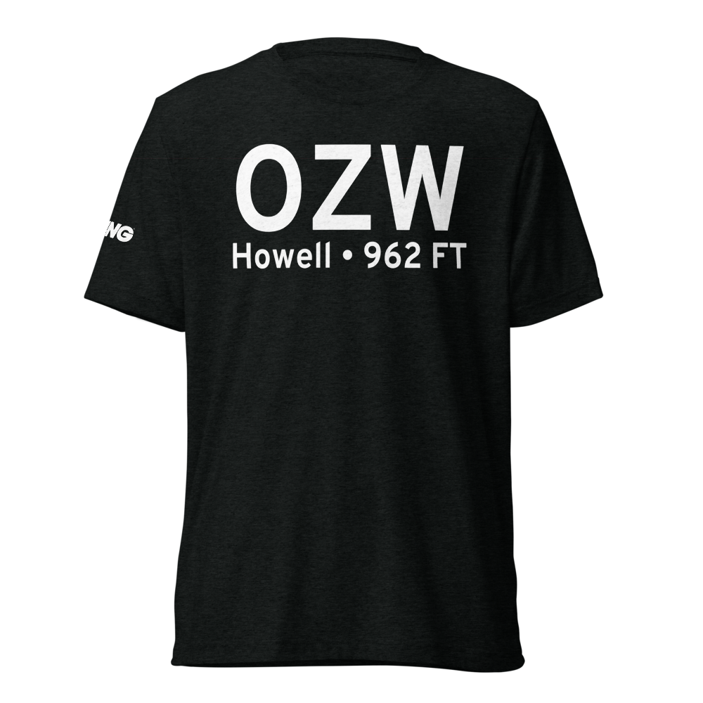 Howell (KOZW) Airport Tri-blend T-Shirt 