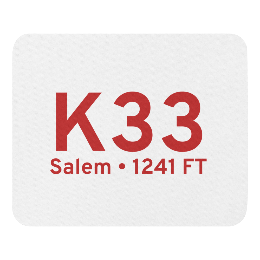 Salem (KK33) Airport  Mouse Pad 