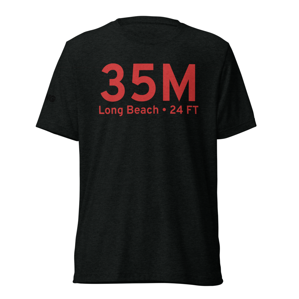 Long Beach (35M) Airport Tri-blend T-Shirt 