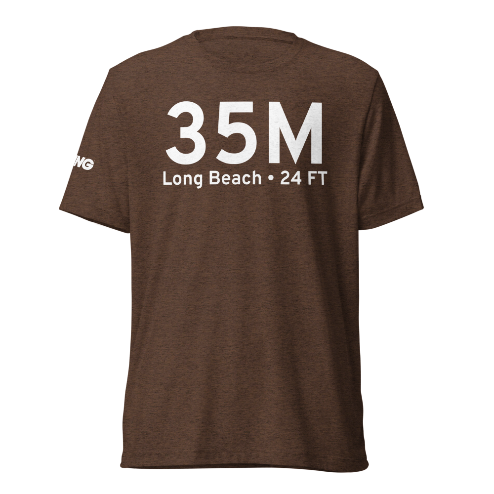 Long Beach (35M) Airport Tri-blend T-Shirt 