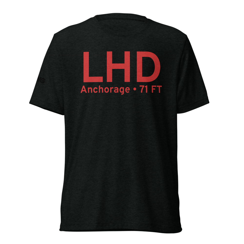 Anchorage (PALH) Airport Tri-blend T-Shirt 