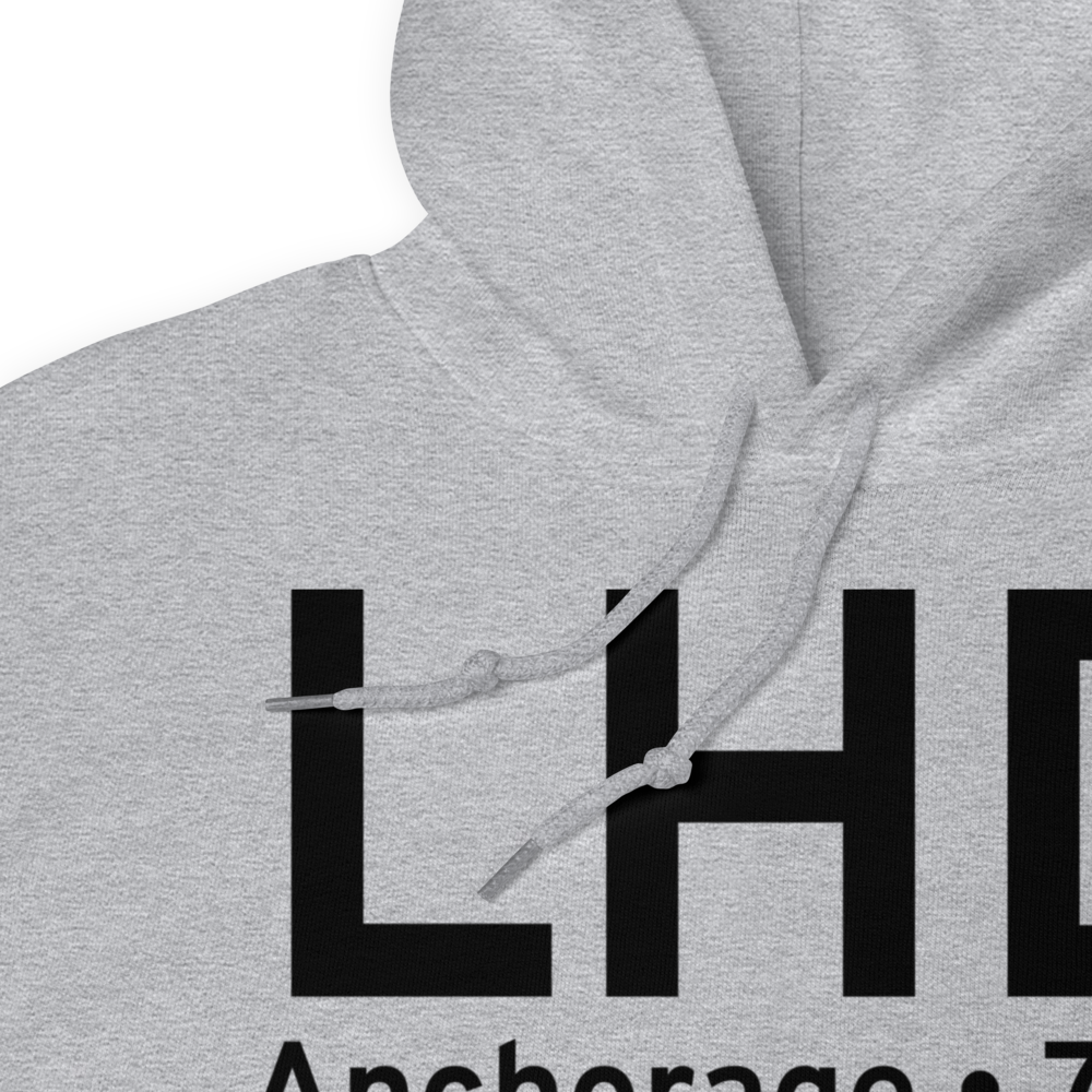 Anchorage (PALH) Airport Hoodie Sweatshirt 