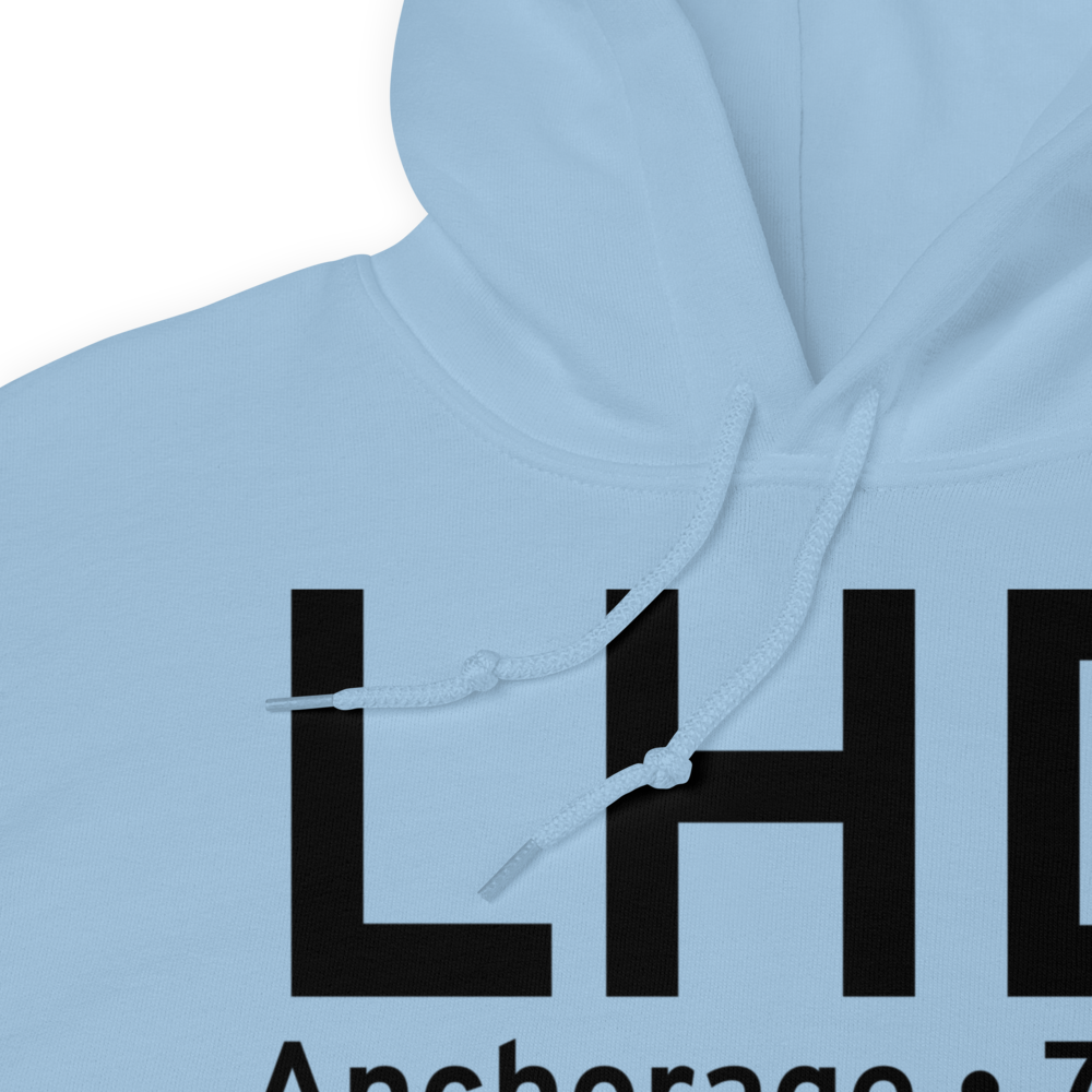 Anchorage (PALH) Airport Hoodie Sweatshirt 