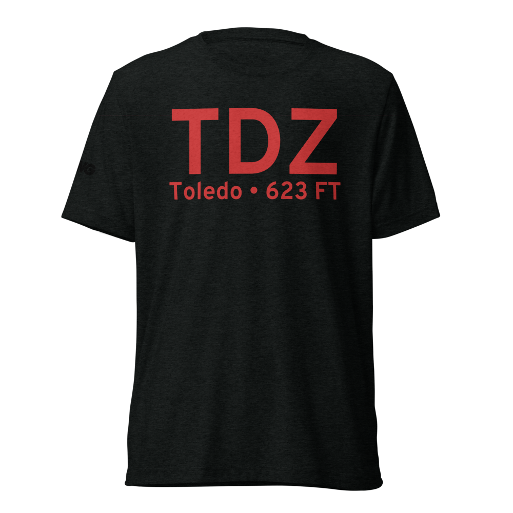 Toledo (KTDZ) Airport Tri-blend T-Shirt 