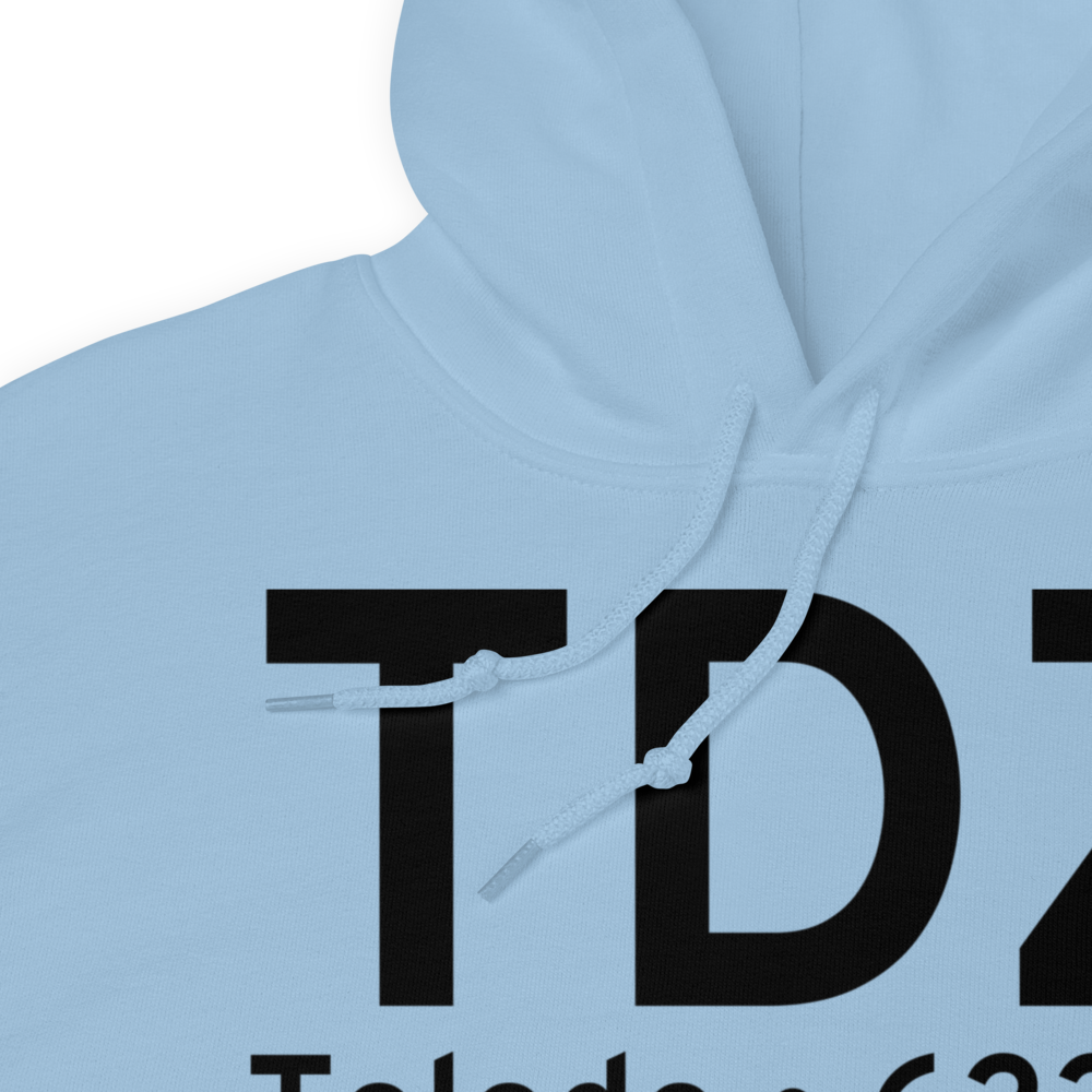 Toledo (KTDZ) Airport Hoodie Sweatshirt 