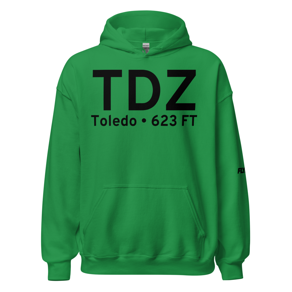 Toledo (KTDZ) Airport Hoodie Sweatshirt 